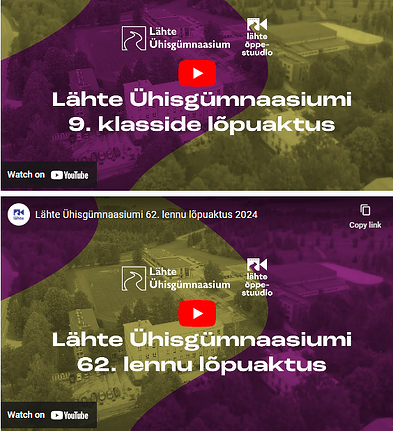 Lpuaktuste videolekanded