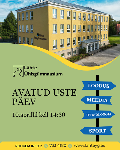 Avatud uste p�ev 10.aprill 2026